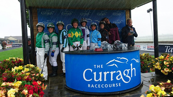 Winners enclosure Ireland Curragh